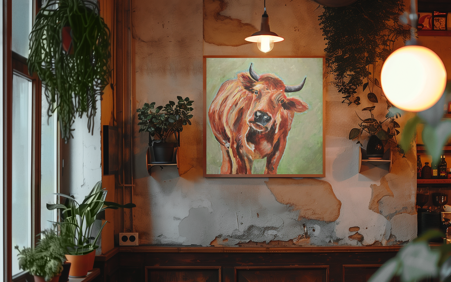 Cow "Say What" Print